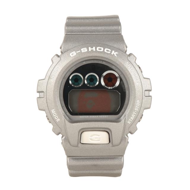 A BATHING APE ア ベイシング エイプ  シルバー サイズ:FREE | ×G-SHOCK DW-6900FS | 腕時計 ウォッチ コラボ【メンズ】【K4741】