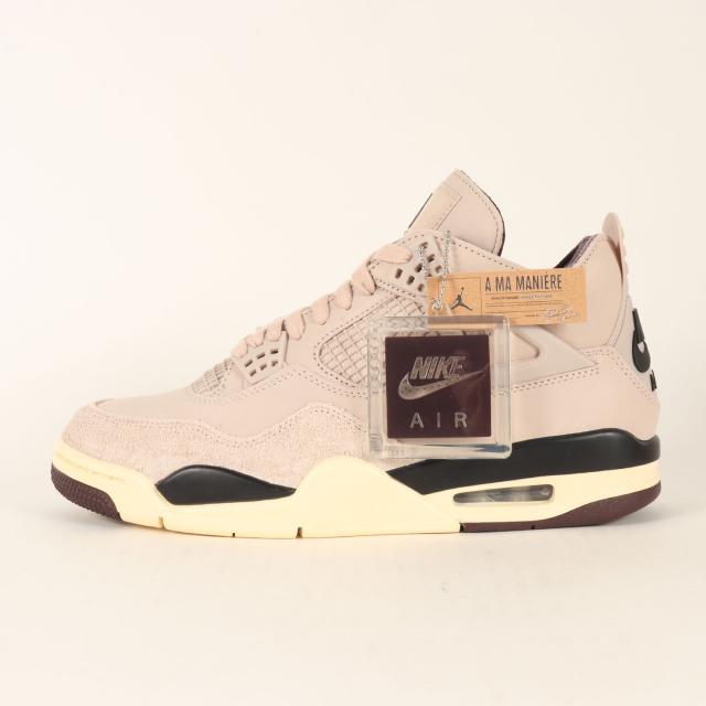 NIKE ナイキ フォッシルストーン サイズ:WMNS US11(28cm) | ×A MA MANIERE WMNS AIR JORDAN 4 RETRO OG (FZ4810-200) | アママニエール コラボ バッシュ【メンズ】【K4741】_3