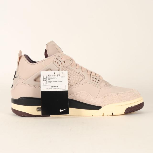 NIKE ナイキ フォッシルストーン サイズ:WMNS US11(28cm) | ×A MA MANIERE WMNS AIR JORDAN 4 RETRO OG (FZ4810-200) | アママニエール コラボ バッシュ【メンズ】【K4741】_4