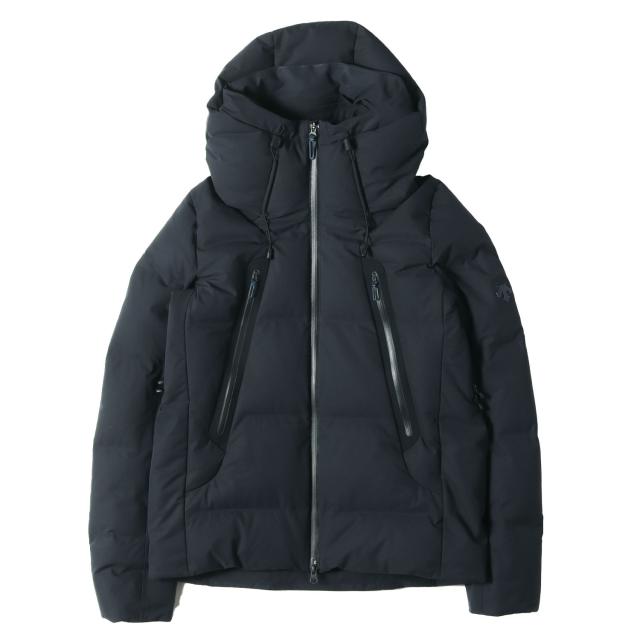 DESCENTE デサント ジャケット ネイビー 紺 サイズ:M | 水沢ダウン ハイネック ポリ ダウン ジャケット MOUNTAINEER DAMQGK30U | ALLTERRAIN 上着 アウター ブルゾン【メンズ】【中古】【K4742】