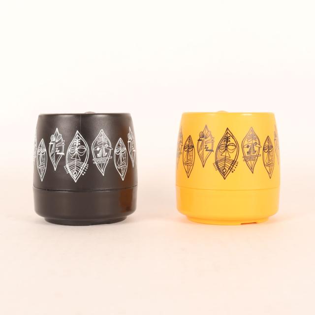 STUSSY ステューシー | ゾウリムシ マグカップ / コップ 2色セット | イエロー ブラック | ストリート ブランド 食器 インテリア 雑貨【メンズ】【中古】【美品】【K4743】_1