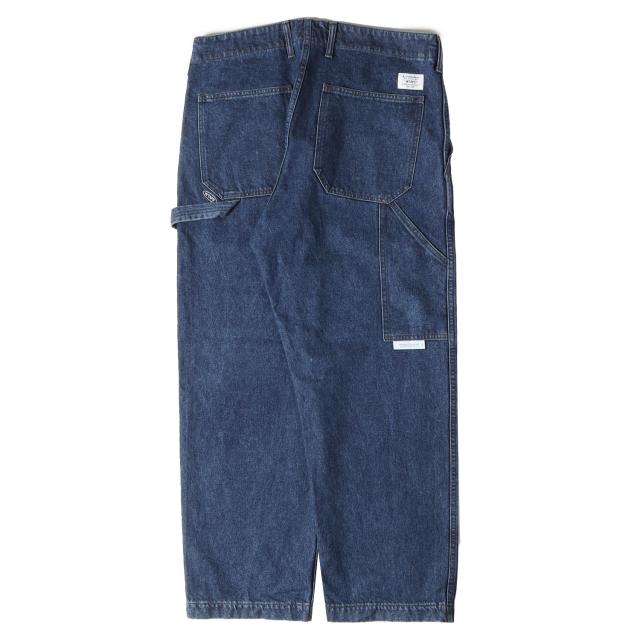 WTAPS ダブルタップス パンツ インディゴ サイズ:XL | 25AW ストーンバイオ加工 ペインター デニムパンツ(ARMSTG2501 / TROUSERS / COTTON. DENIM) | ボトムス ジーンズ ジーパン【メンズ】【中古】【美品】【K4743】_1