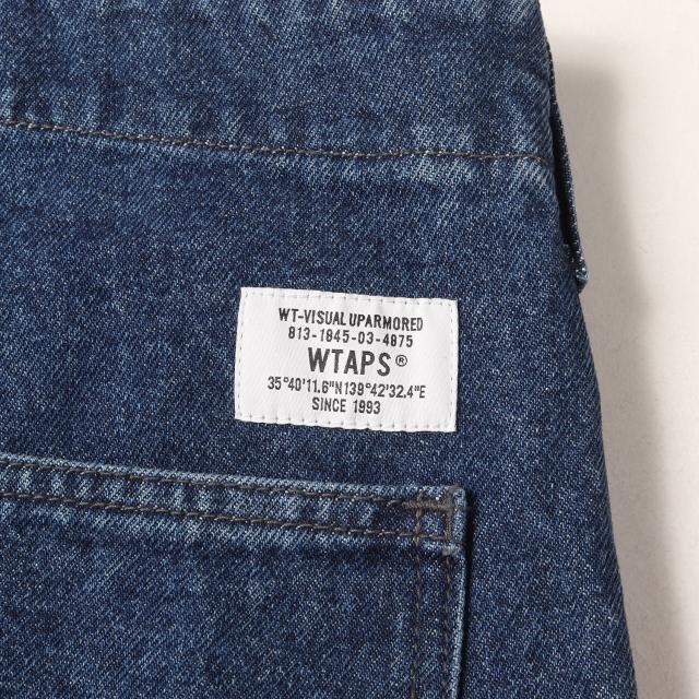 WTAPS ダブルタップス パンツ インディゴ サイズ:XL | 25AW ストーンバイオ加工 ペインター デニムパンツ(ARMSTG2501 / TROUSERS / COTTON. DENIM) | ボトムス ジーンズ ジーパン【メンズ】【中古】【美品】【K4743】_4