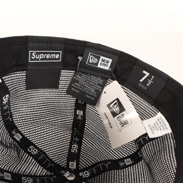 Supreme シュプリーム キャップ ネイビー 紺 サイズ:7 1/2(59.6cm) | 23SS NEW ERA ボックスロゴ ベースボール メッシュキャップ (Box Logo Mesh Back) | ブランド 帽子 | コラボ 別注【メンズ】【K4744】_4
