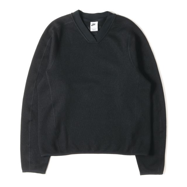 STUSSY ステューシー サーマル ブラック 黒 サイズ:M | 25AW NIKE フリース サーマル トップ (Fleece Thermal) | トップス カットソー 長袖【メンズ】【中古】【美品】【K4744】