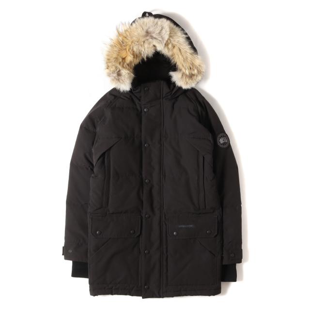 CANADA GOOSE カナダグース コート ブラック 黒 サイズ:XS | ファー 