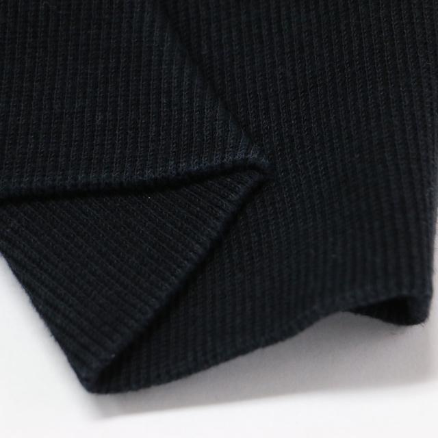 MIHARA YASUHIRO ミハラヤスヒロ スウェット ブラック 黒 サイズ:40(L) | ディフォメーション ショート プルオーバー | Deformation short pullover | スウェット 長袖 クルーネック ロゴ プリント コットン | トップス トレーナー 日本製【レディース】【中古】【K4744】_10