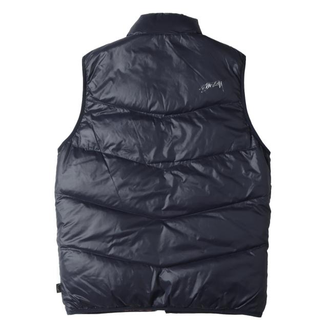 STUSSY ステューシー ベスト オレンジ ネイビー サイズ:L | 00s 