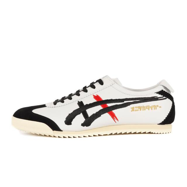 Onitsuka Tiger オニツカタイガー サイズ:US9(27.0cm) | 現行モデル MEXICO 66 DELUXE NIPPON MADE (1181A119-100) | メキシコ | ホワイト ブラック 白黒 | ローカット スニーカー シューズ 靴【メンズ】【K4745】