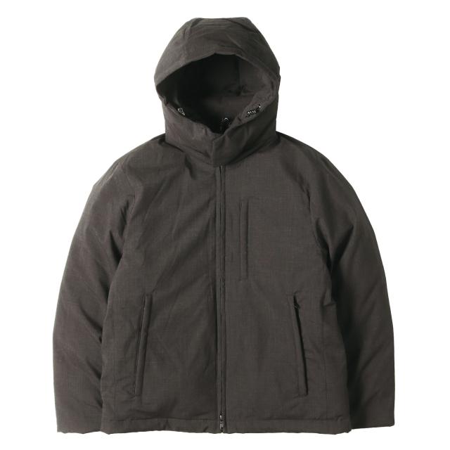 SHIPS シップス ジャケット ダークグレー サイズ:M | 24AW ルミレット ウール 河田ダウン ジャケット | アウター ブルゾン 上着【メンズ】【K4745】