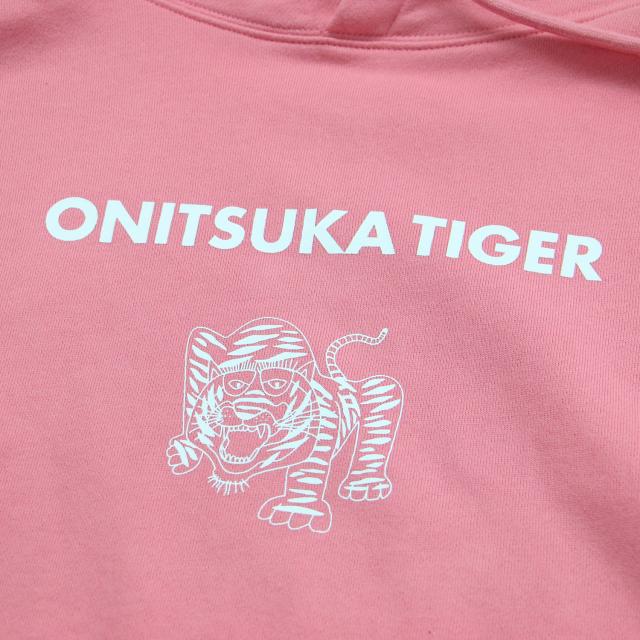 Onitsuka Tiger オニツカタイガー パーカー ピンク サイズ:L | 24秋冬 