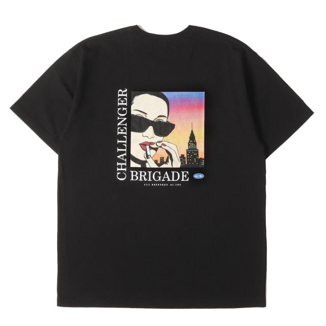 CHALLENGER チャレンジャー Tシャツ ブラック 黒 サイズ:XL | 25SS グラフィック ポケットTシャツ(CIGAR POCKET TEE) | トップス カットソー 半袖【メンズ】【中古】【美品】【K4755】