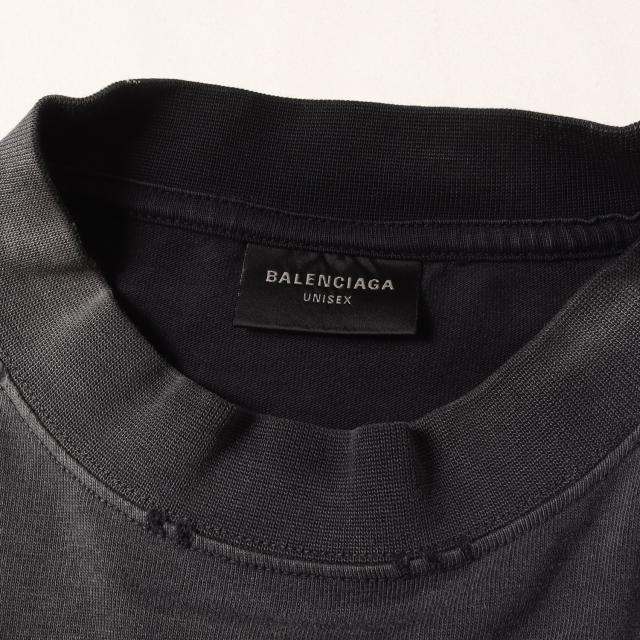 BALENCIAGA バレンシアガ Tシャツ ブラック 黒 サイズ:L | 24AW ダメージ加工 グラフィック ロゴ Tシャツ | トップス カットソー 半袖【メンズ】【中古】【美品】【K4755】_2