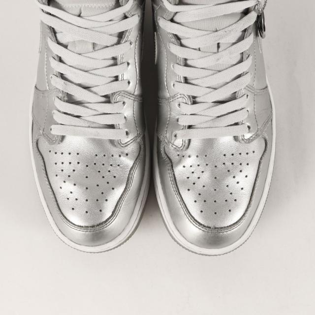 NIKE ナイキ サイズ:US9.5(27.5cm) | AIR JORDAN 1 HIGH GOLF GIFT GIVING (FD6815-101) | エアジョーダン1 ハイ ゴルフ | メタリックシルバー | ハイカット スニーカー シューズ 靴【メンズ】【中古】【K4755】_3