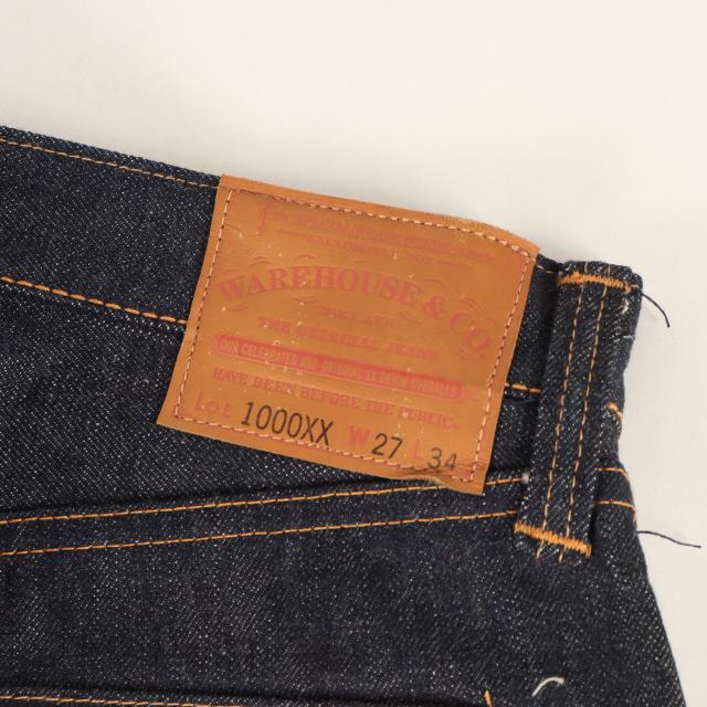 WAREHOUSE ウエアハウス パンツ インディゴ サイズ:27×34 | 1000XX デニムパンツ | ボトムス ジーンズ ジーパン【メンズ】【K4770】_2