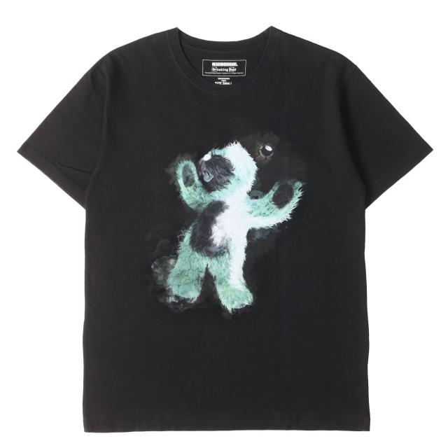 NEIGHBORHOOD ネイバーフッド Tシャツ ブラック 黒 サイズ:S | BREAKING BAD テディベア グラフィック Tシャツ | トップス カットソー 半袖【メンズ】【中古】【K4793】