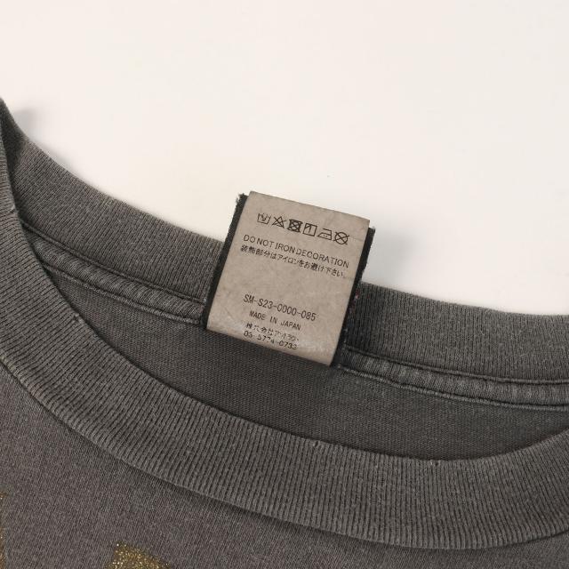 SAINT MICHAEL セントマイケル Tシャツ ブラック 黒 サイズ:XL | 23SS ×BerBerJin ×GReeeeN ヴィンテージ加工 Tシャツ(S/S T-SHIRT REVENGE) | トップス カットソー 半袖【メンズ】【中古】_4
