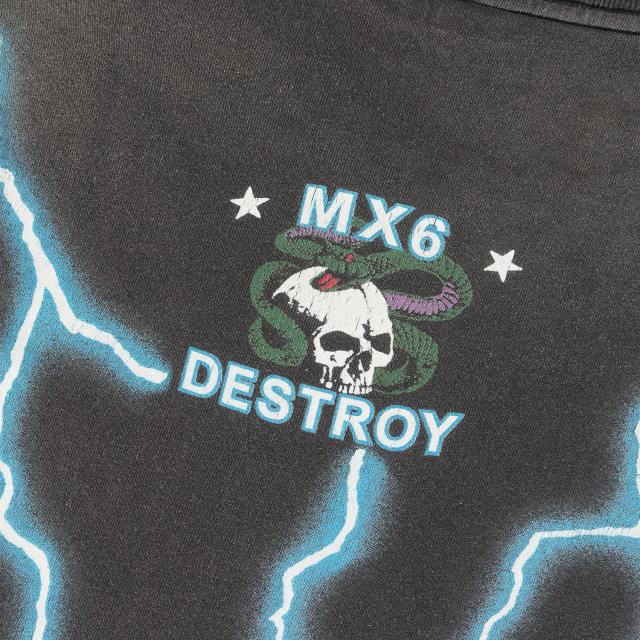 SAINT MICHAEL セントマイケル Tシャツ ブラック 黒 サイズ:XL | 24AW ヴィンテージ加工 メデューサ Tシャツ(SS TEE / MEDUSA) | トップス カットソー 半袖【メンズ】【中古】【美品】【K4793】_6