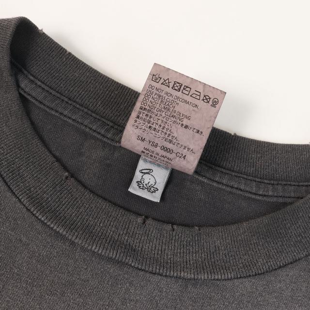 SAINT MICHAEL セントマイケル Tシャツ ブラック 黒 サイズ:XL | 24SS ×新世紀エヴァンゲリオン キャラクター Tシャツ(EV SS TEE NEON GNSIS) | トップス カットソー 半袖【メンズ】【中古】【美品】【K4793】_4