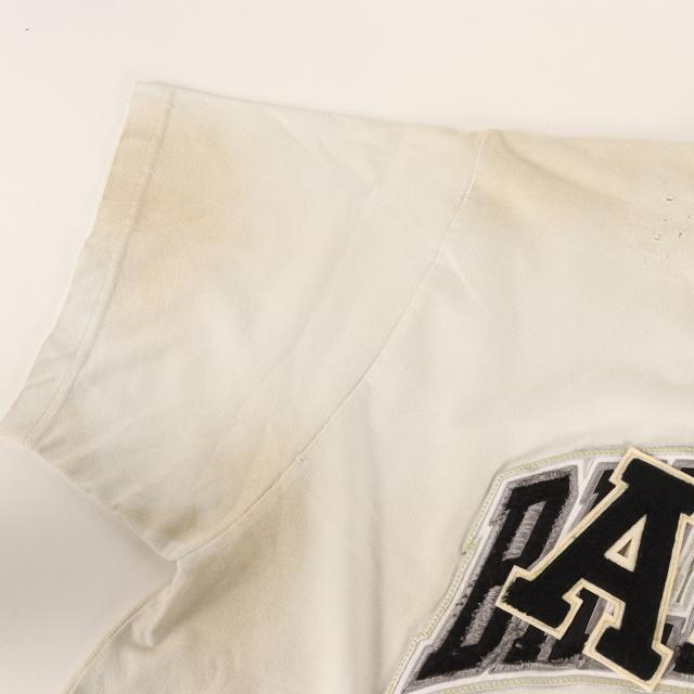 BALENCIAGA バレンシアガ Tシャツ スノーグレー系 サイズ:L | 23SS クラッシュダスト加工 ワッペンロゴ オーバーサイズ Tシャツ(SKATER OVERSIZED T-SHIRT) | トップス カットソー 半袖【メンズ】【K4779】_7