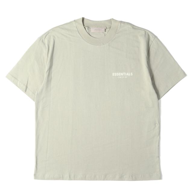 FEAR OF GOD フィアオブゴッド Tシャツ ペールグリーン(Seafoam) サイズ:L | 2SS FOG ESSENTIALS フロッキープリント オーバーサイズ Tシャツ | トップス カットソー 半袖【メンズ】【K4794】 8,054円
