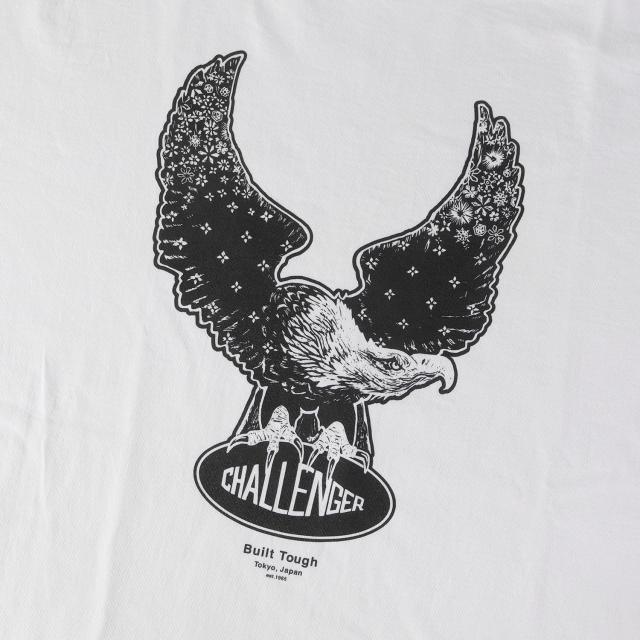 CHALLENGER チャレンジャー Tシャツ ホワイト 白 サイズ:XL | 24AW イーグル グラフィック Tシャツ OVAL EAGLE TEE | 半袖 ショート ハーフ スリーブ カットソー【メンズ】【K4813】_3