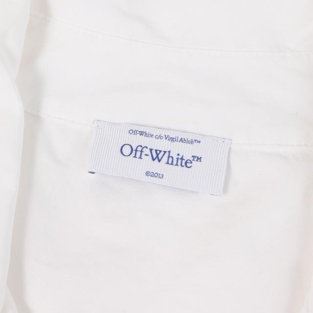 OFF-WHITE オフホワイト シャツ ホワイト 白 サイズ:XXL | 23AW グラフィックプリント オープンカラー 半袖シャツ | トップス カジュアルシャツ イタリア製【メンズ】【中古】【K4820】_2