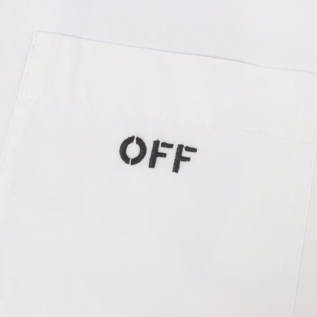 OFF-WHITE オフホワイト シャツ ホワイト 白 サイズ:XXL | 23AW グラフィックプリント オープンカラー 半袖シャツ | トップス カジュアルシャツ イタリア製【メンズ】【中古】【K4820】_3