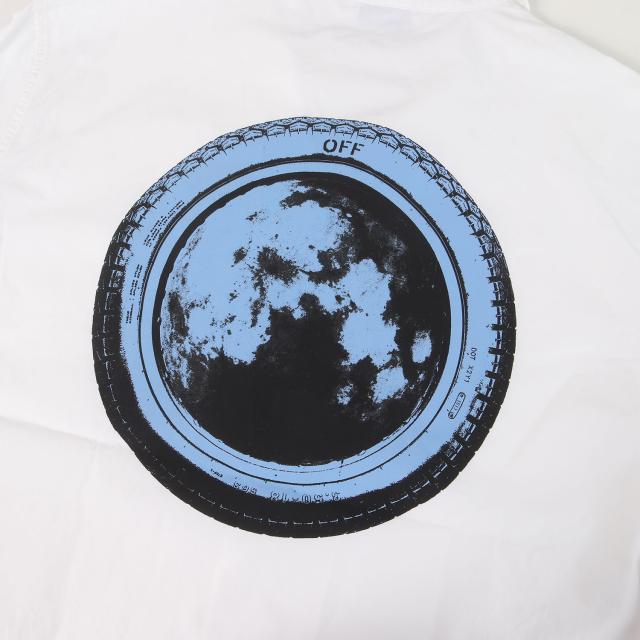 OFF-WHITE オフホワイト シャツ ホワイト 白 サイズ:XXL | 23AW グラフィックプリント オープンカラー 半袖シャツ | トップス カジュアルシャツ イタリア製【メンズ】【中古】【K4820】_4