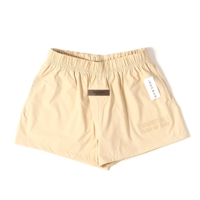 FEAR OF GOD フィアオブゴッド ズボン下 沙子 大きさ:S | FOG ESSENTIALS 伸ばすことナイロン イージーショーツ | ボトムス 遊撃手ズボン下【レディース】【K4821】