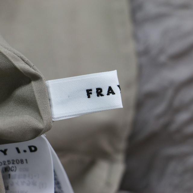 FRAY I.D フレイアイ・ディー ワンピース ブラウン サイズ:1(M) | 25春夏 ワイドストラップ ジャガード フレアワンピース / ドレス ノースリーブ ギャザー リボン | トップス【レディース】【中古】【K4821】_4