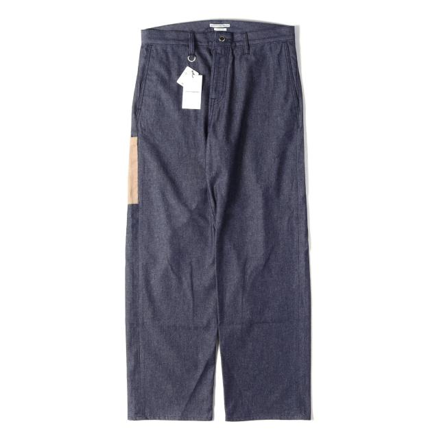 UNIFORM EXPERIMENT ユニフォームエクスペリメント パンツ インディゴ サイズ:2 | 26SS コーデュロイポケット デニム ペインターパンツ(DENIM PAINTER PANTS) | ボトムス ジーンズ ジーパン 【メンズ】【K4823】
