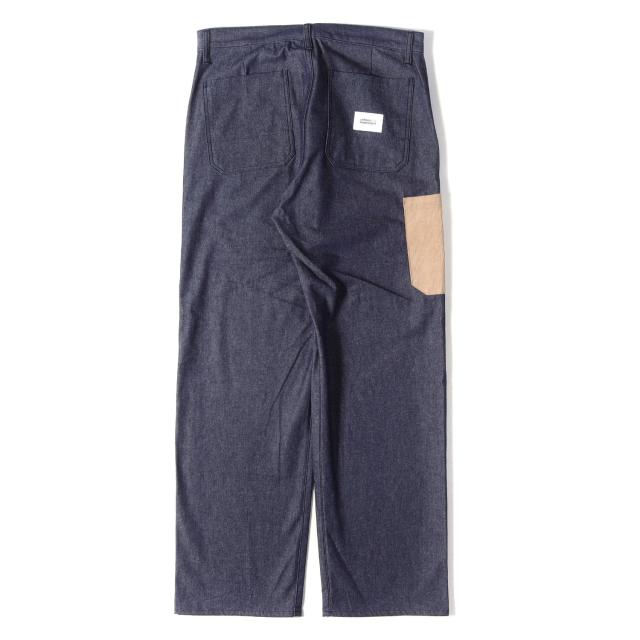 UNIFORM EXPERIMENT ユニフォームエクスペリメント パンツ インディゴ サイズ:2 | 26SS コーデュロイポケット デニム ペインターパンツ(DENIM PAINTER PANTS) | ボトムス ジーンズ ジーパン 【メンズ】【K4823】_1