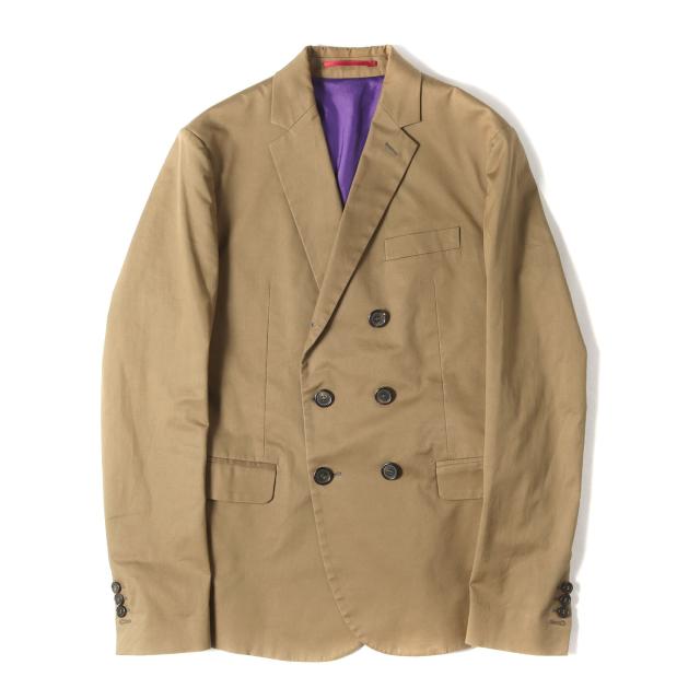 DSQUARED2 ディースクエアード カーキ サイズ:44 | TOKYO CUTシリーズ | ノッチドラペル ストレッチコットン 3B ダブル テーラードジャケット スラックスパンツ セットアップ | イタリア製【メンズ】【中古】【K4825】_1