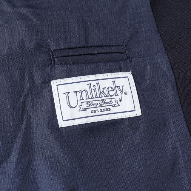 Unlikely アンライクリー ダークネイビー 紺 サイズ:L/XL相当 | スポーツ コート ツータック スラックスパンツ セットアップ | フォーマル オフィス カジュアル【メンズ】【中古】【K4825】_5