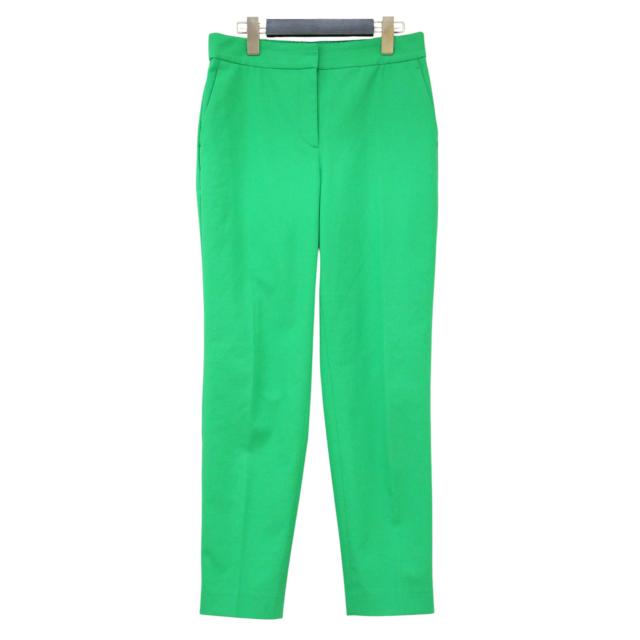 theory luxe セオリーリュクス パンツ グリーン サイズ:40(L) | 23春夏 テーパードパンツ | ARIOSA CAROL 2 | ウエストゴム センタープレス ストレッチ コットン リネン ウォッシャブル | ボトムス ズボン【レディース】【中古】【K4836】 8,753円