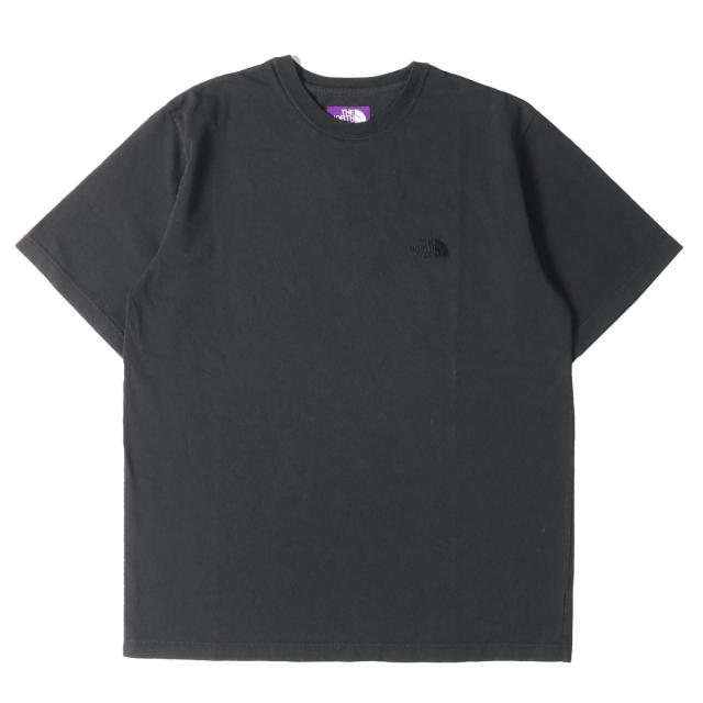 THE NORTH FACE PURPLE LABEL ノースフェイス パープルレーベル Tシャツ ダークネイビー 紺 サイズ:M | BEAMS別注 26SS 製品染め ヘビーウェイト Tシャツ (7oz Field Logo Tee) | トップス カットソー 半袖【メンズ】【K4846】