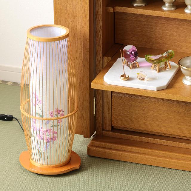 盆提灯 初盆 モダン お盆 提灯 新盆 お盆飾り 仏具 お線香のまこもセット 大 岐阜の誉れ シリーズ 今昔あんどん 白木 お盆用品 お供え おしゃれ 送り火 迎え火 真菰 精霊馬 焙烙皿_12