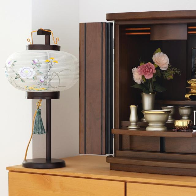盆提灯 初盆 新盆 モダン風 仏具 単品 岐阜の誉れ シリーズ 和花を添えて 和 提灯 仏壇 贈り物 盆提灯 初盆 新盆 モダン 仏具 単品 岐阜の誉れ シリーズ 華雫 藤色