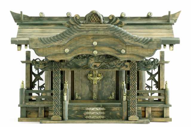 翠の双龍 モダン 大型 神棚セット □ 翠龍 一社 □ 美彫り 昇龍 翠の双龍 モダン 大型 神棚セット □ 翠龍 一社 □ 美彫り 昇龍