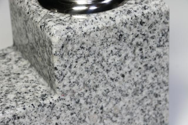 国産 墓参用品■石台 ステンレス製 花立 線香立 ローソク立 付属■墓参用セット付き お盆 お彼岸 お墓参り 供養