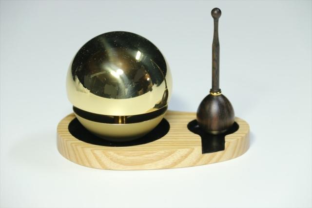 楽天市場】国産仏具【砂張（さはり）鈴波（すずなみ）りんセット