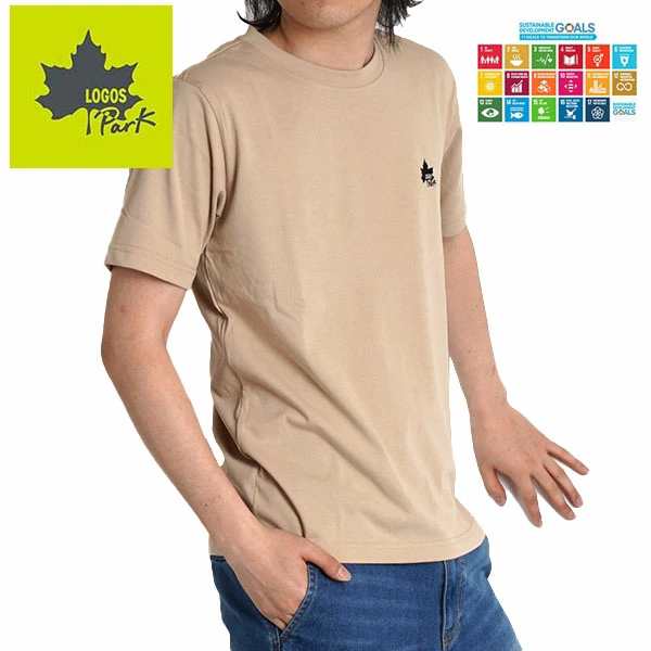 ロゴス パーク LOGOS PARK tシャツ メンズ 半袖 クルー アウトドア ブランド 夏 速乾 ドライ サステナブル SDGs  2233-8350｜au PAY マーケット