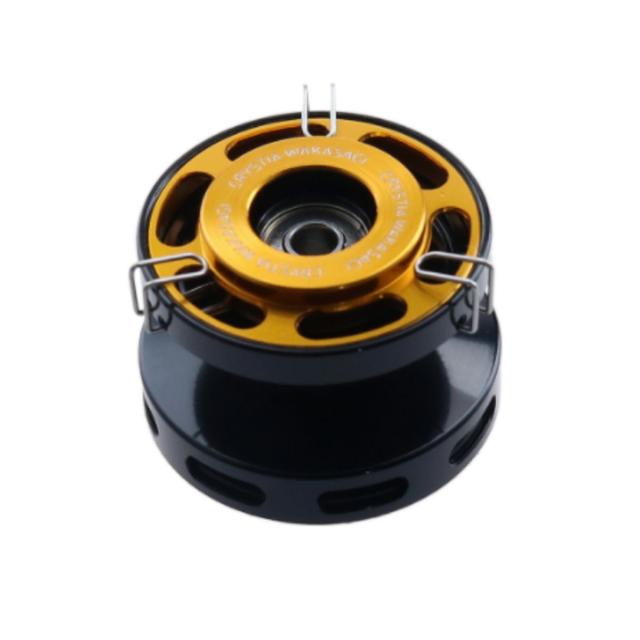 ダイワ クリスティアワカサギ アルミスプールAIR ゴールド/ブラック [4]の通販は 5,737円