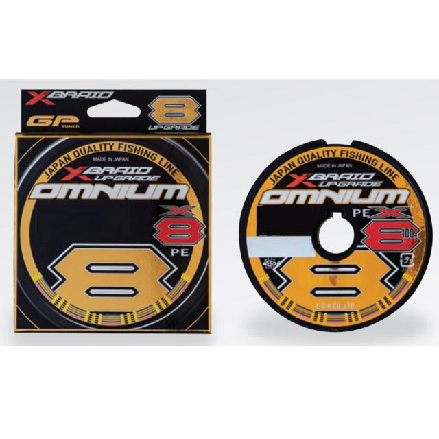 Xブレイド PEライン オムニウム X8 アップグレード 300m 6号 マルチカラー [メール便] 6,989円
