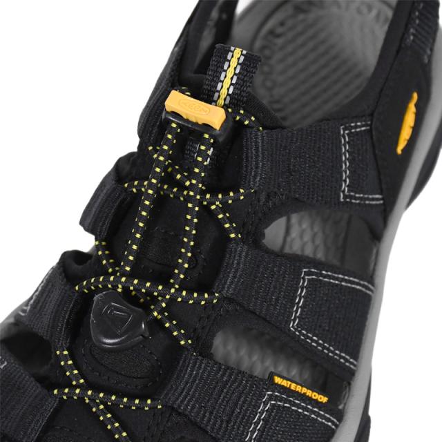 KEEN (キーン) MENS NEWPORT H2 (メンズ ニュー界面 H2) メンズ サンダル 変わり種 同盟罷業一巡り 流行り レトロ 厚底 町若い者 普段使い走り デイリー若い者 心地よい 表どおり アウトドア 難民キャンプ 砂浜 海 スウィミングプール 黒 BLACK (黒いこと) 1001907
