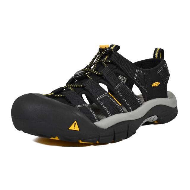 KEEN (キーン) MENS NEWPORT H2 (メンズ ニュー界面 H2) メンズ サンダル 変わり種 同盟罷業一巡り 流行り レトロ 厚底 町若い者 普段使い走り デイリー若い者 心地よい 表どおり アウトドア 難民キャンプ 砂浜 海 スウィミングプール 黒 BLACK (黒いこと) 1001907