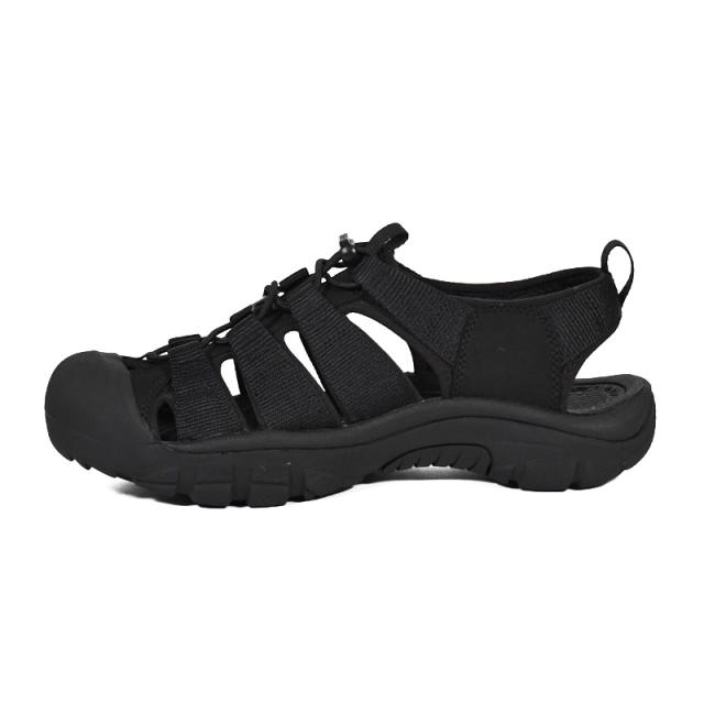 KEEN (キーン) MENS NEWPORT H2 (メンズ ニューポート H2) メンズ サンダル ハイブリッド ストラップ トレンド タウンユース 普段使い デイリーユース カジュアル ストリート アウトドア キャンプ ビーチ 海 プール 黒 TRIPLE BLACK (トリプル ブラック) 1022258