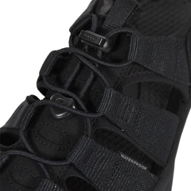 KEEN (キーン) MENS NEWPORT H2 (メンズ ニューポート H2) メンズ サンダル ハイブリッド ストラップ トレンド タウンユース 普段使い デイリーユース カジュアル ストリート アウトドア キャンプ ビーチ 海 プール 黒 TRIPLE BLACK (トリプル ブラック) 1022258