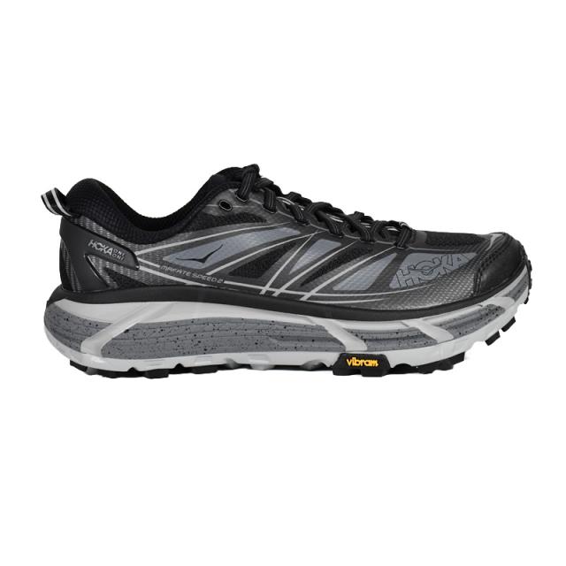 HOKA (ホカ オネオネ) U MAFATE SPEED 2 (ユニセックス マファテ スピード 2) メンズ レディース ローカット スニーカー トレイル ランニング シューズ カジュアル タウンユース 普段使い BLACK/CASTLEROCK (ブラック/キャッスルロック) 1126851 BCSTL 1126851-BCSTL